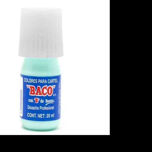 PINTURA CARTEL BACO 85 20ML.VDE.PASTEL E.10 C.200